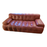 Roche Bobois leather sofa Blogger model