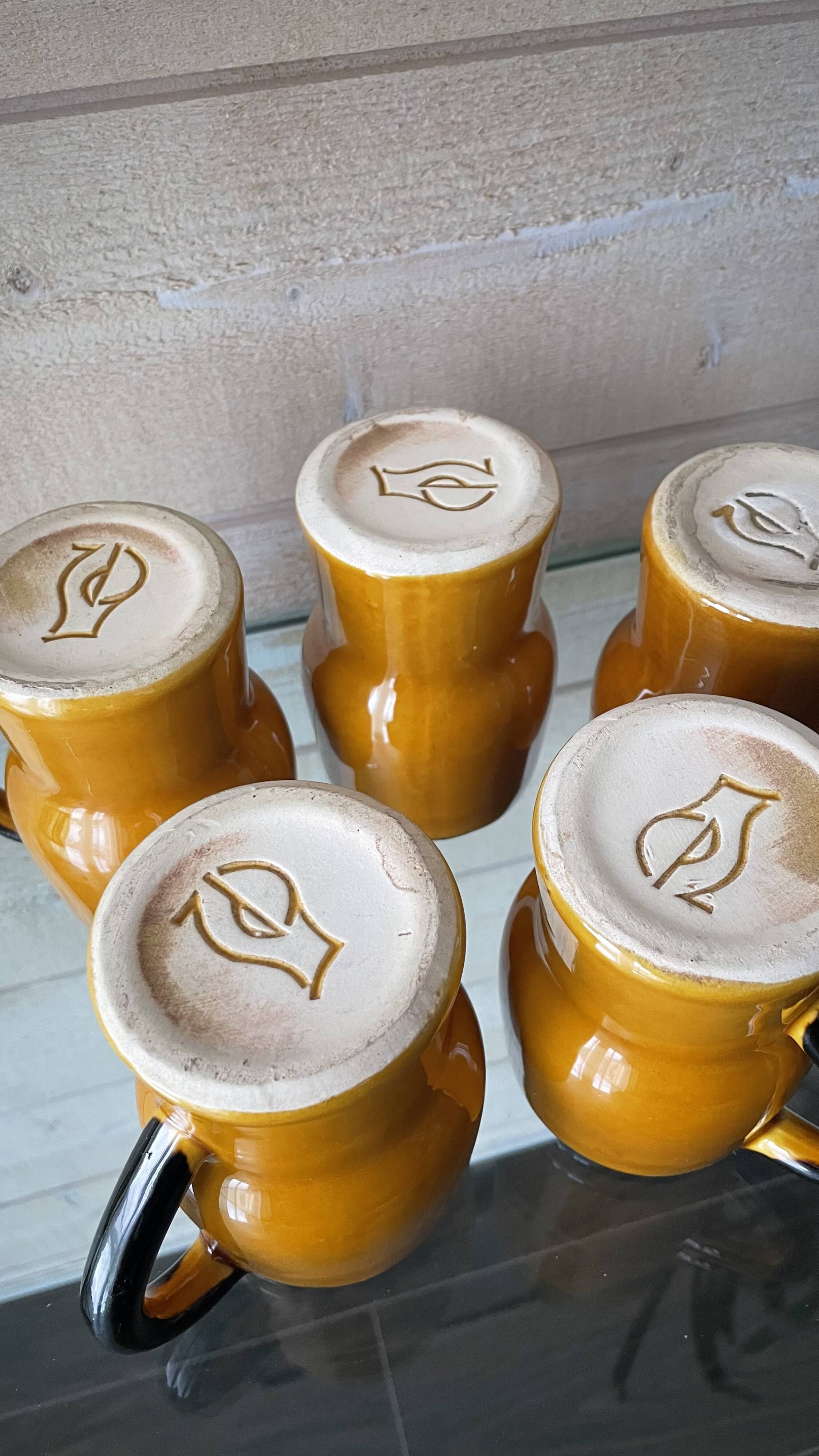 Claude Paci vallauris stoneware mug