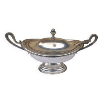 Vintage Silver Boat Sauce Boat Punch 800 I Cuillère Italienne