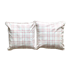 Vintage plaid cushions Laura Ashley
