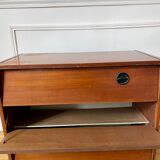 Teak shoe cabinet vintage years