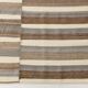 8x10 Brown Beige Rug For Living Room Kilim Rug, 226x306Cm