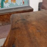 18th century crossbow chest of drawers, stamped