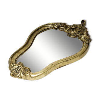 Miroir style rocaille baroque 20 x 34 cm