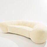 Croissant sofa by Raphaël Raffel for Honoré Paris 1970