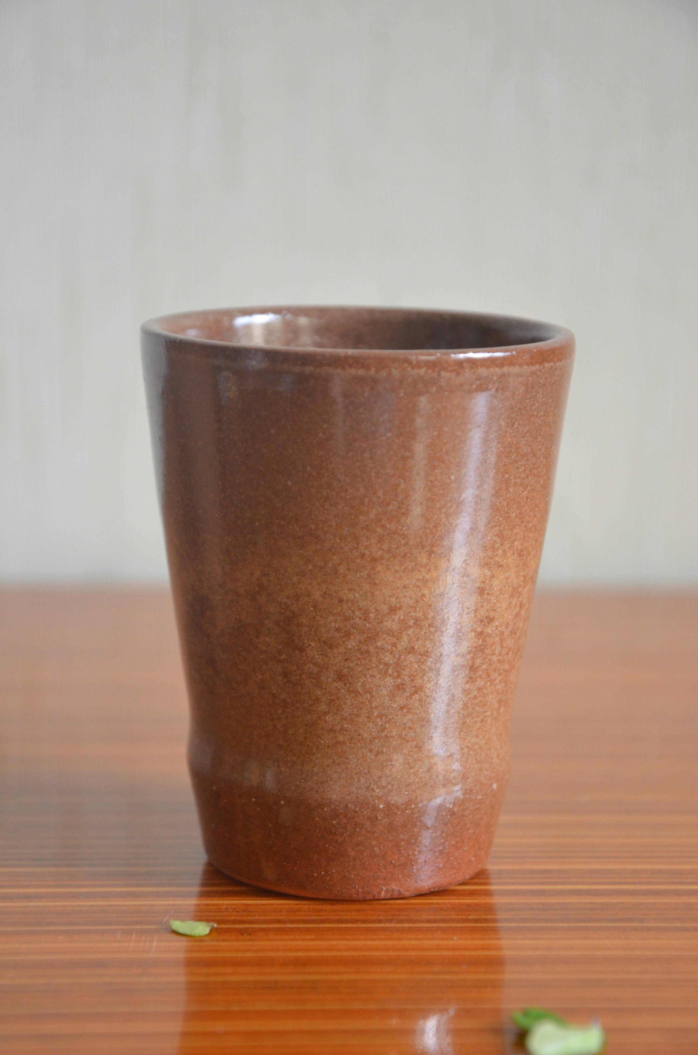 Set of 2 stoneware glasses C. Meridiano Vila Real