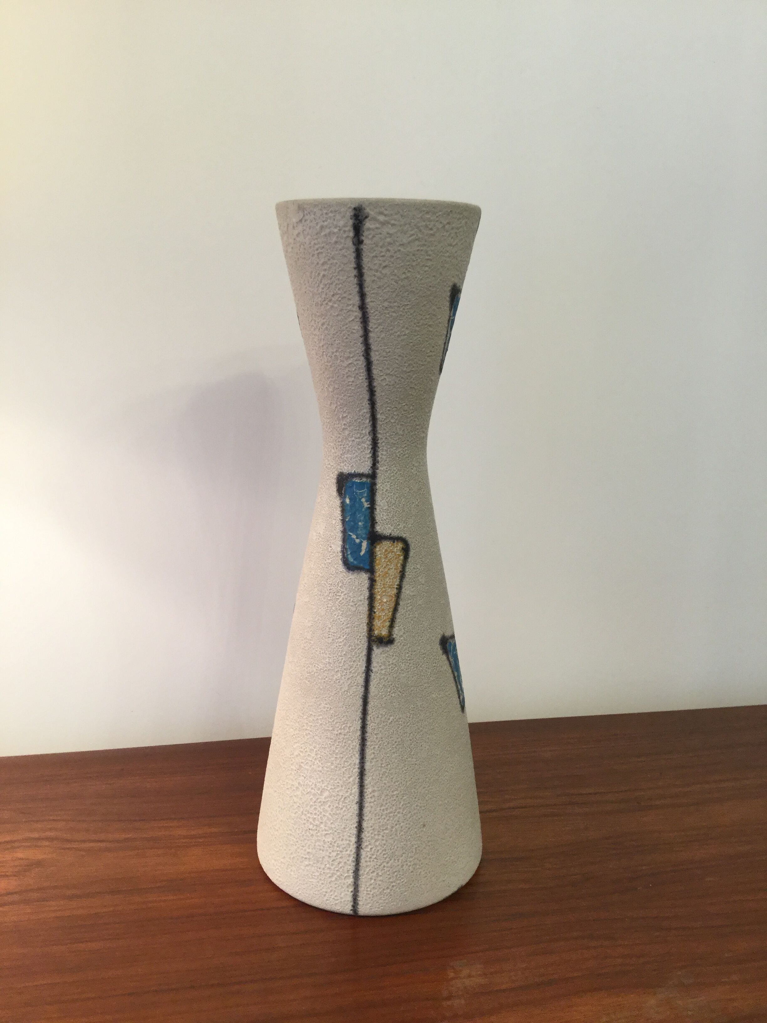 Vintage ceramic vase Scheurich 50's