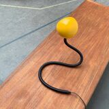 Vintage cobra snake table lamp