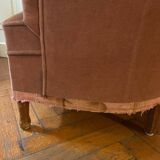 Lot de deux fauteuils crapaud