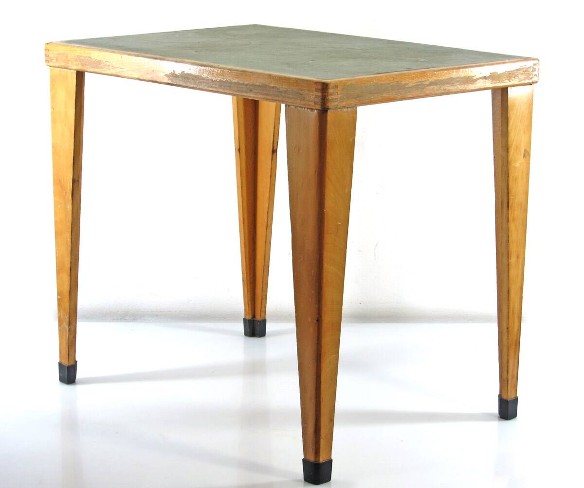 Sixties wooden side table or children’s desk