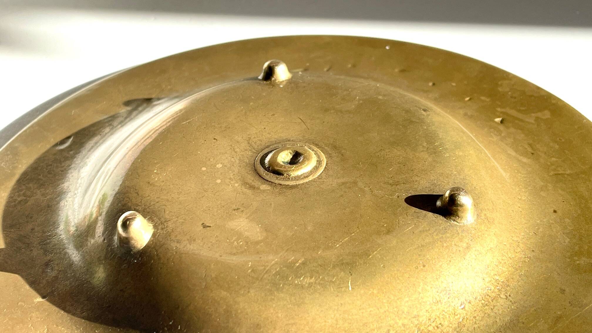 Cendrier en bronze vintage