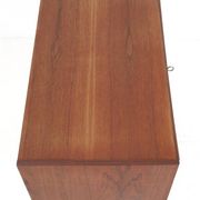 Mid-century teak chest of drawers / dresser / Danish modern design / 1960s