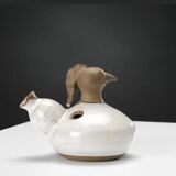 Dominique Pouchain (born in 1956) - Vase with zoomorphic flowers