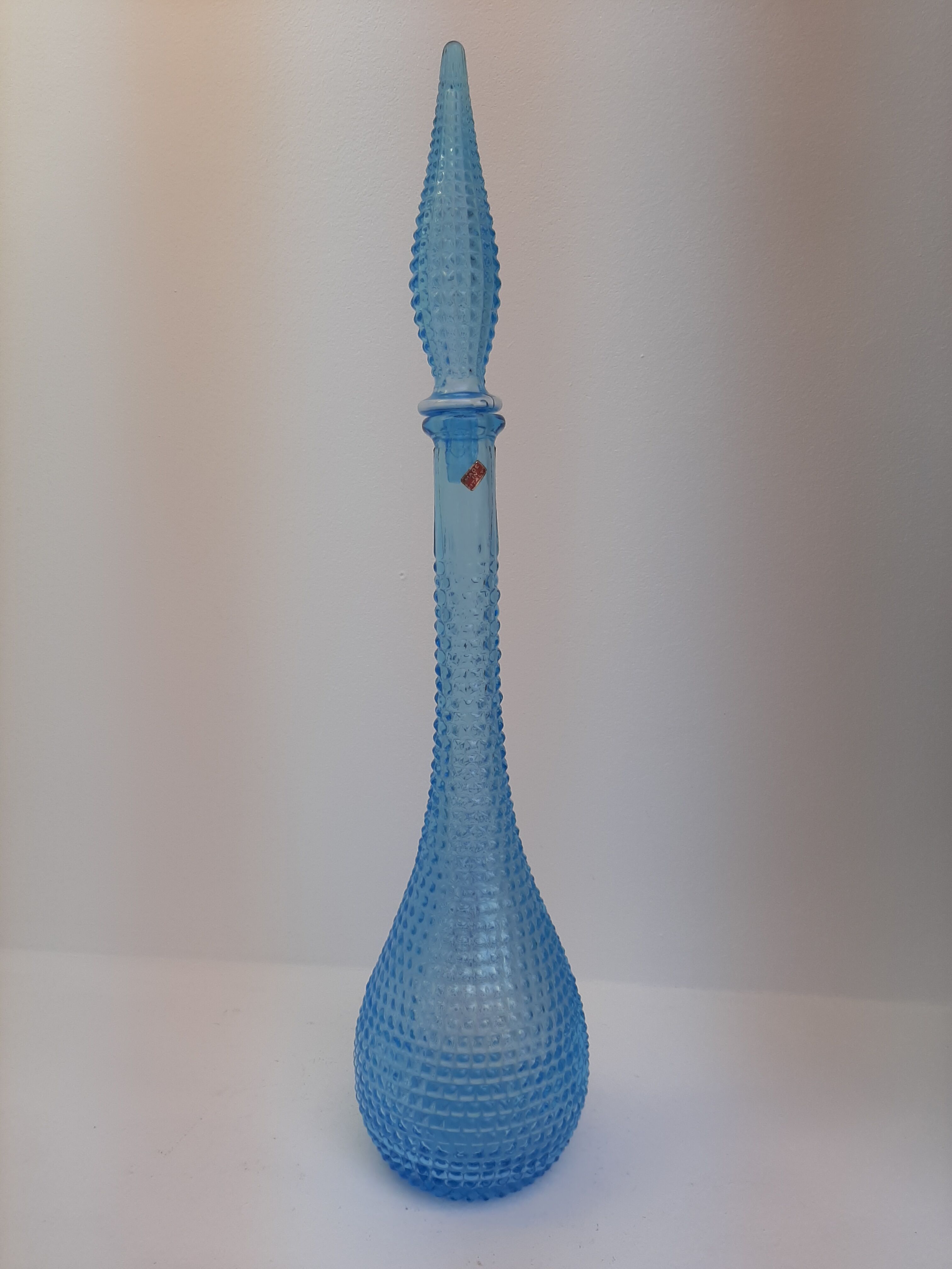 Italian bottle empoli blue