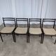 Set of 4 Stol Kamnik Dining Chair: Vintage Scandinavian Beech Wood, Yugosla