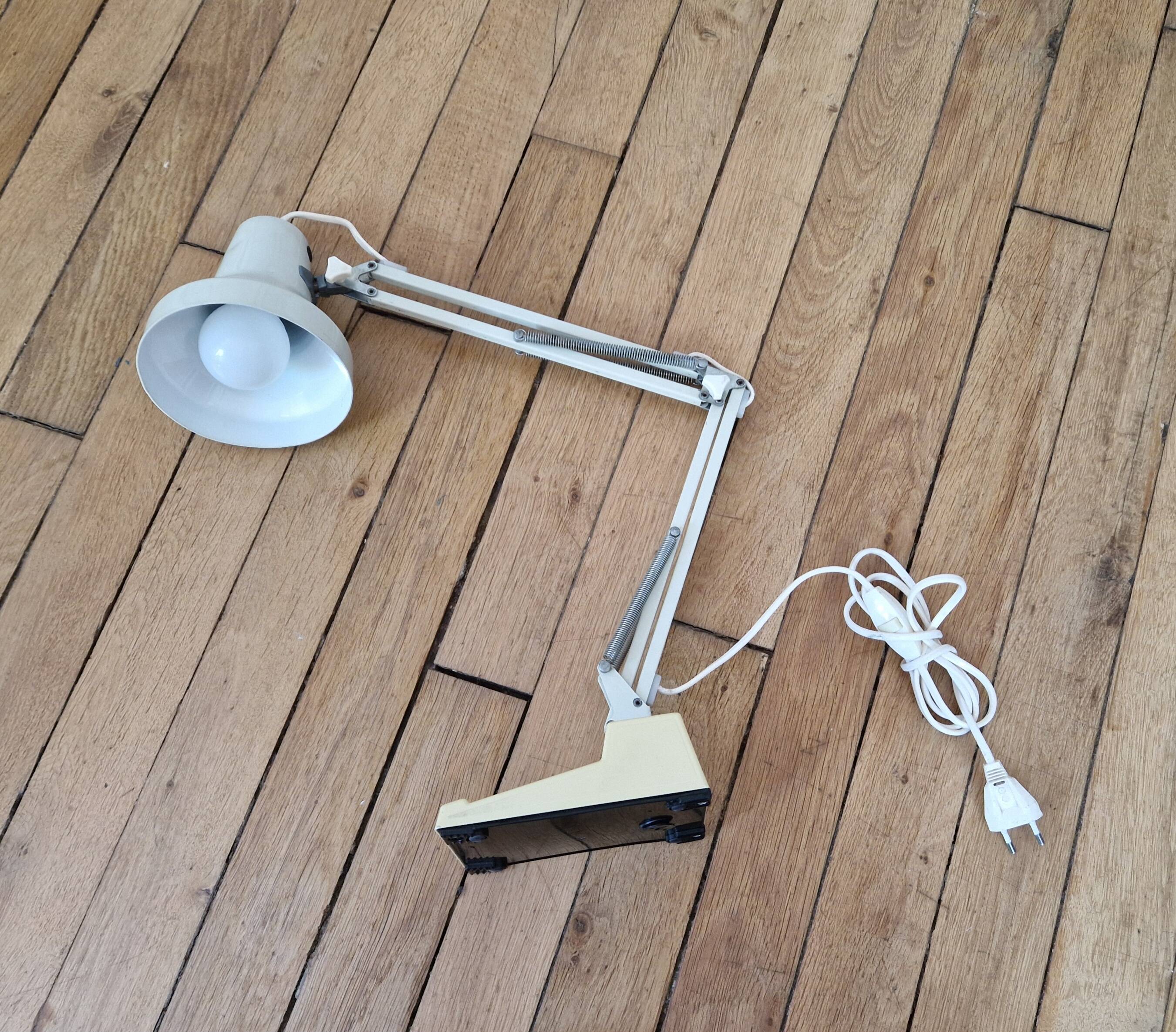 Vintage 1970 led desk lamp