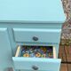 Mado turquoise sideboard vintage 1950