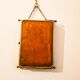 Old barber triptych mirror - 22x51cm