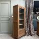 Vitrine parisienne Art Déco en chêne (rénovée)