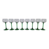 Verres à vin blanc d'Alsace