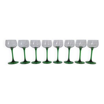 Verres à vin blanc d'Alsace