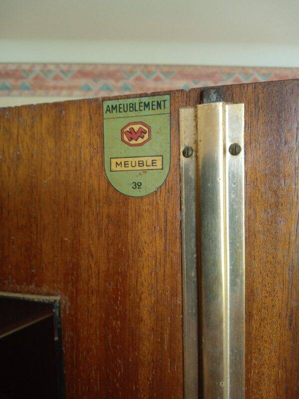 Vintage 3-door wardrobe
