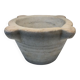 White Marble Mortar with Fluting, 18th Century
