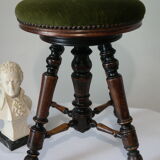 Napoleon III beech piano stool