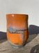 Vase en raku / céramique signée / poterie fait main
