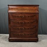 Commode de Toilette en Ronce d’Acajou, style Louis-Philippe – Fin XIXe