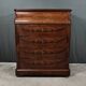 Commode de Toilette en Ronce d’Acajou, style Louis-Philippe – Fin XIXe