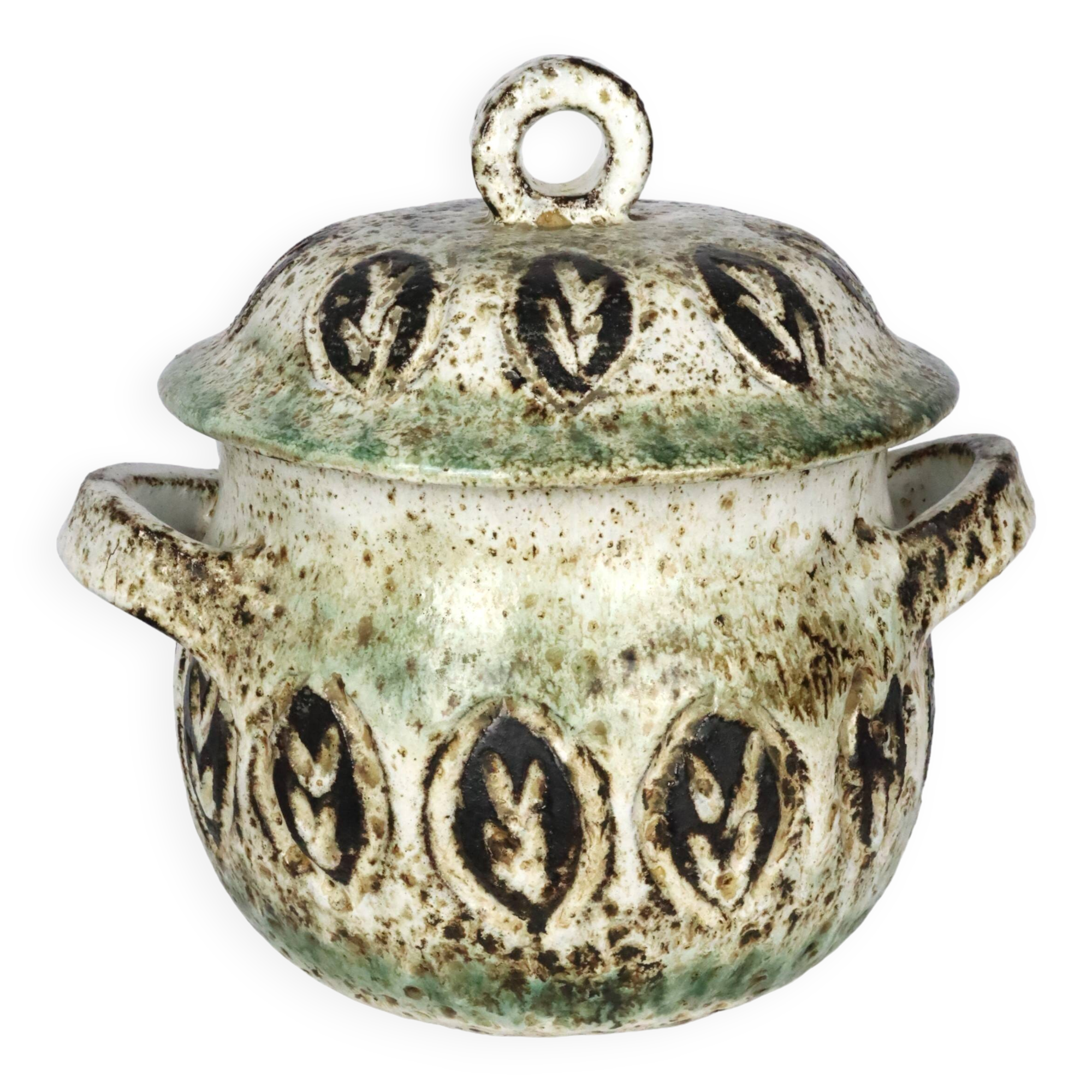 Ceramic pot by Thiry Vallauris