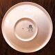 Set of 2 round serving dishes: Gien (Anthéor model) and Duralex.