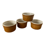 Sandstone ramekins lot of 4