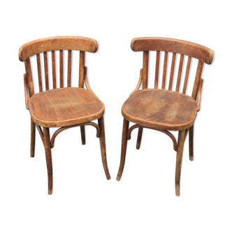 Pair of bistro chairs