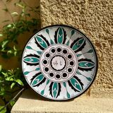 Decorative ceramic plate