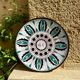 Decorative ceramic plate
