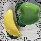 Lot 2 slip ceramic cups