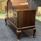 1930s English buffet bar in walnut and mahogany