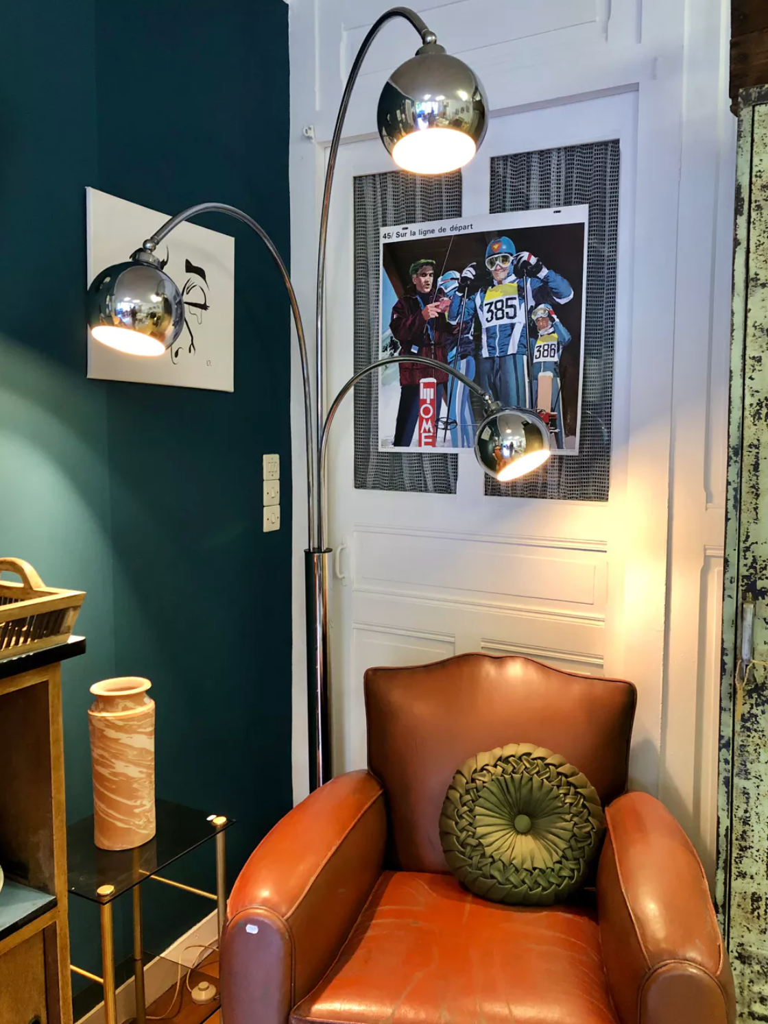 Thrush floor lamp Goffredo Reggiani