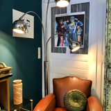 Thrush floor lamp Goffredo Reggiani