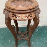 Art nouveau harness with pink marble late nineteenth century