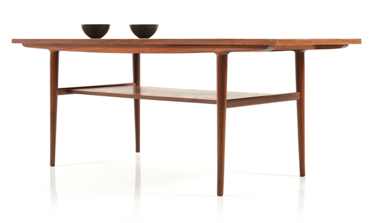 Danish teak coffee table