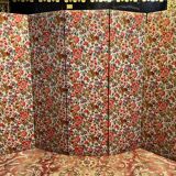 Screen in floral fabric 1960