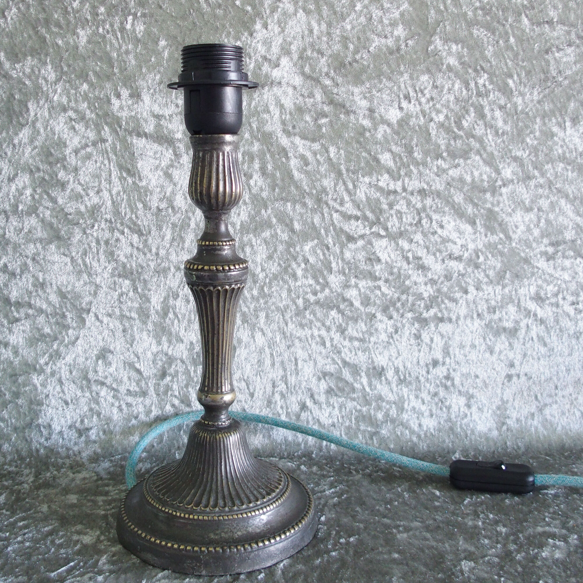 Candlestick lamp foot