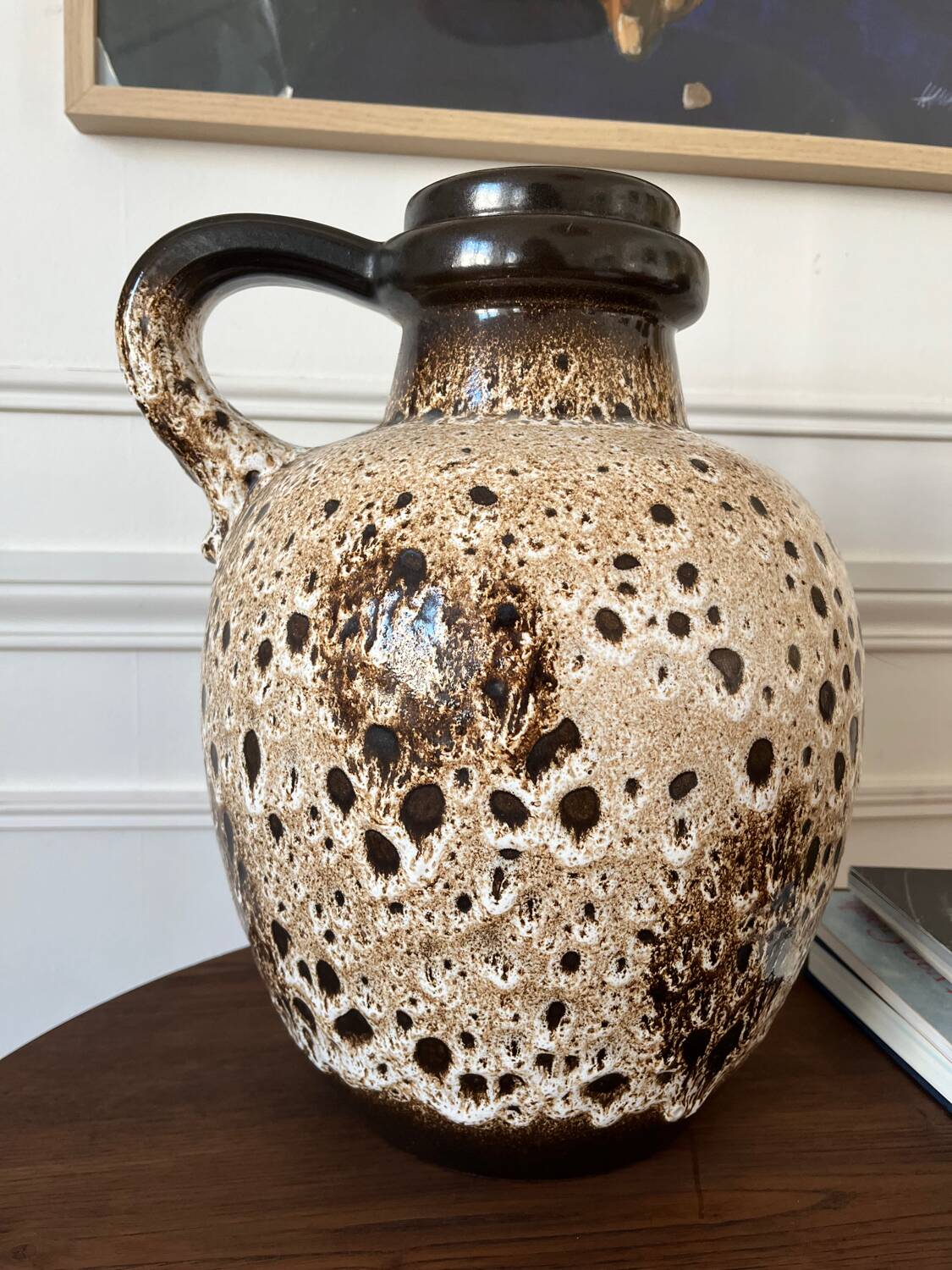 Vase XXL West Germany Fat Lava