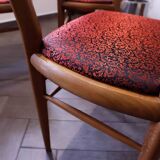 Set of retro dining chairs – Dřevotvar Jablonné nad Orlicí