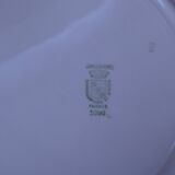 Round serving plate 5200 Sarreguemines and Digoin Vintage