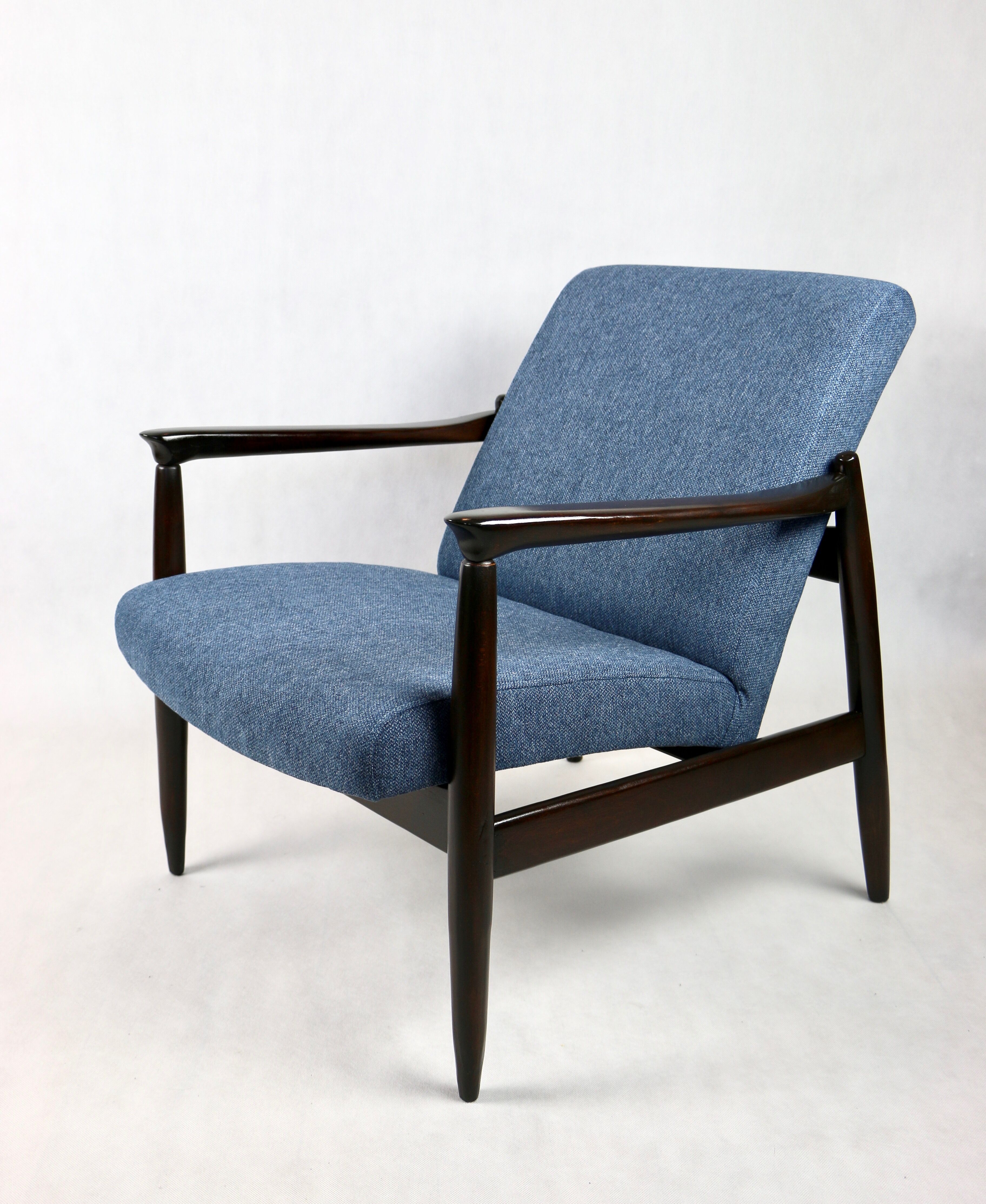 Blue Armchair by Edmund Homa, 1970s