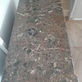 vintage - Small style chest of drawers - Louis XVI marble top with 1 drawer and 2 doors